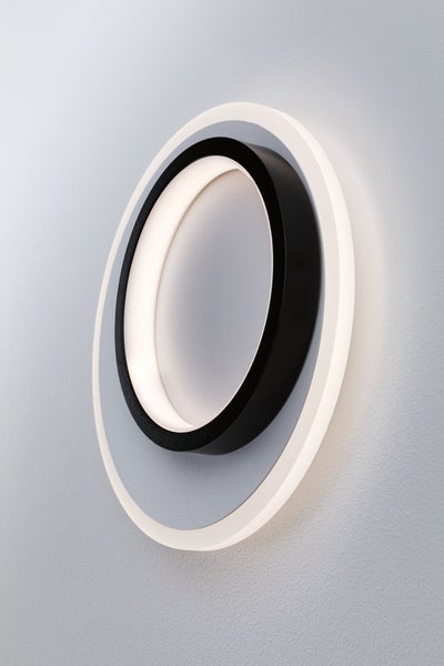 LED Wandleuchte 2Form 4000K 1190lm / 870lm 230V 9,5W / 7W Weiß, Schwarz
