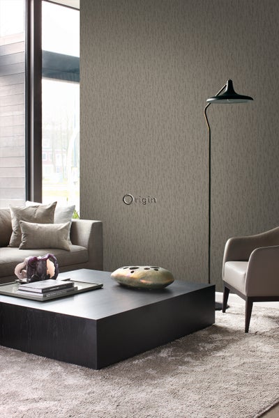 Origin Wallcoverings Tapete Stein-Optik Braun - 53 cm x 10.05 m - 347589