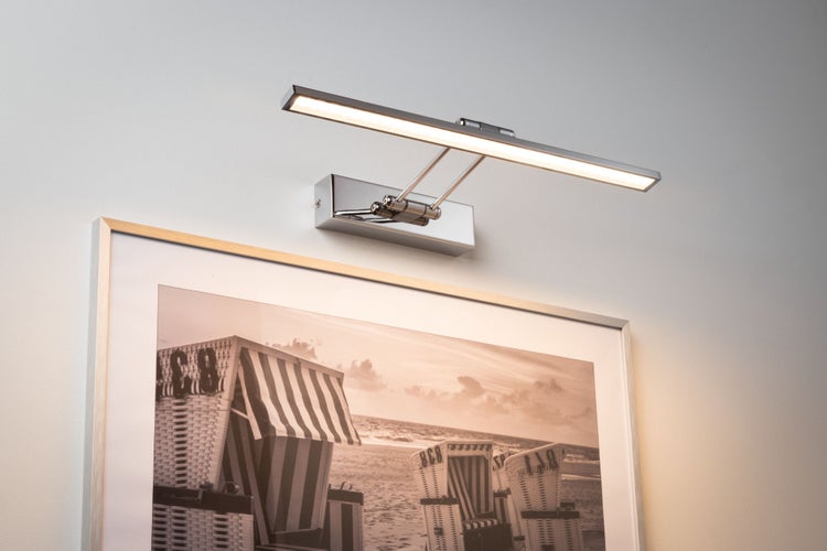 Galeria LED Bilderleuchte Beam 2700K 580lm 230V 7W Chrom