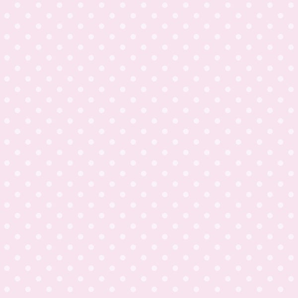 Origin Wallcoverings Tapete Punkte Rosa - 53 cm x 10.05 m - 346818