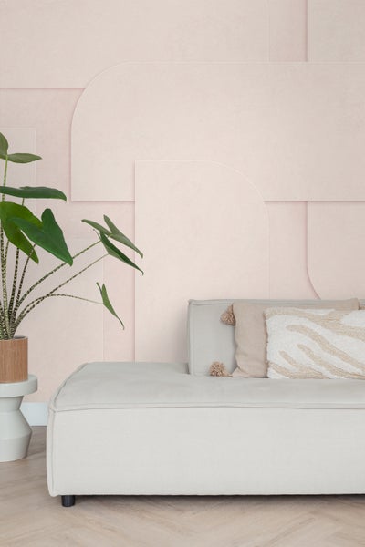 ESTAhome Fototapete 3D Muster blush - 3 x 2.79 m - 159379