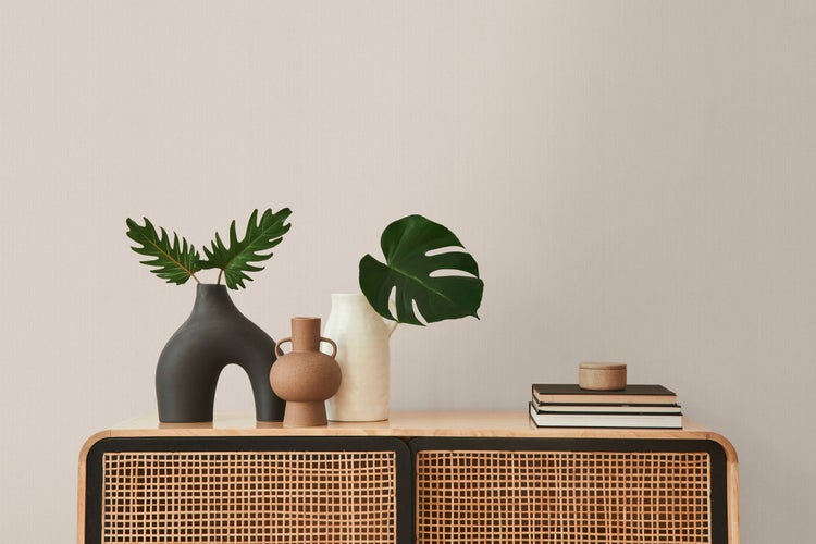 Tapete mit feiner Struktur