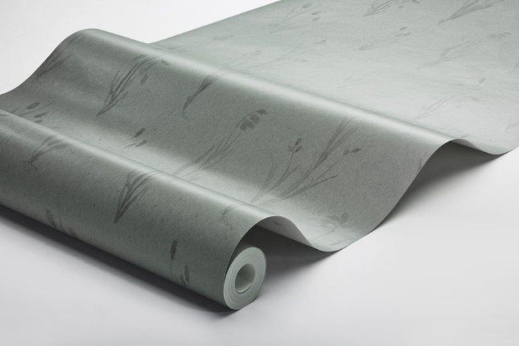 Borastapeter Tapete Blätter Grau - 53 cm x 10.05 m - 661045