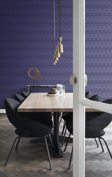 Origin Wallcoverings Tapete Ornamente Lila - 53 cm x 10,05 m - 346245