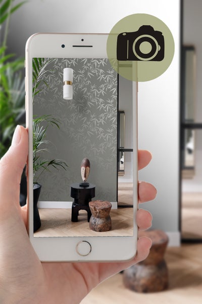 Origin Wallcoverings Tapete Bambusblätter Grau - 53 cm x 10.05 m - 347739
