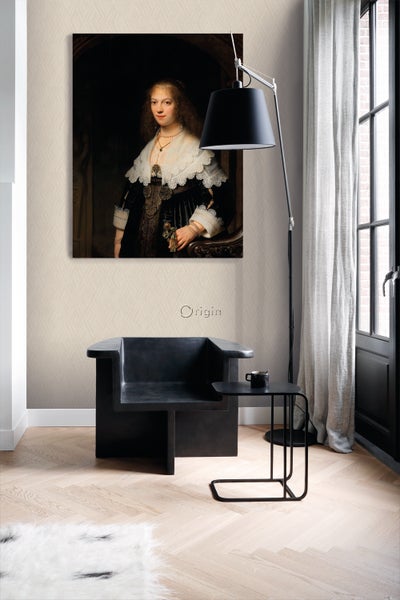 Origin Wallcoverings Tapete 3D-Muster Sandbeige - 53 cm x 10.05 m - 347839