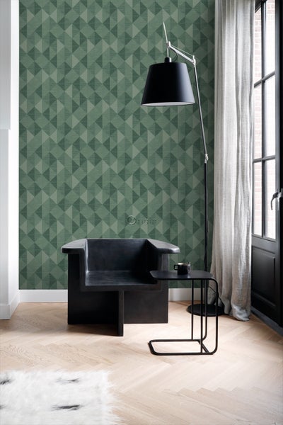 Origin Wallcoverings Tapete 3D Grasmuster Grün - 50 x 900 cm - 347885
