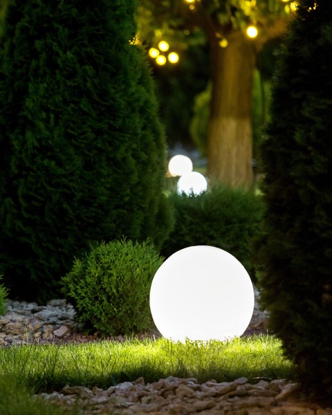 LED- Kugelleuchte für den Außenbereich JOCOY Weiß