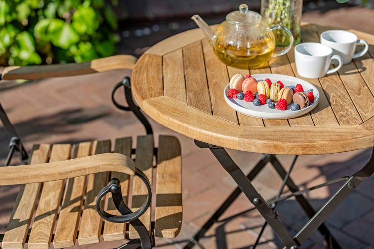 Brauner Farbanstrich