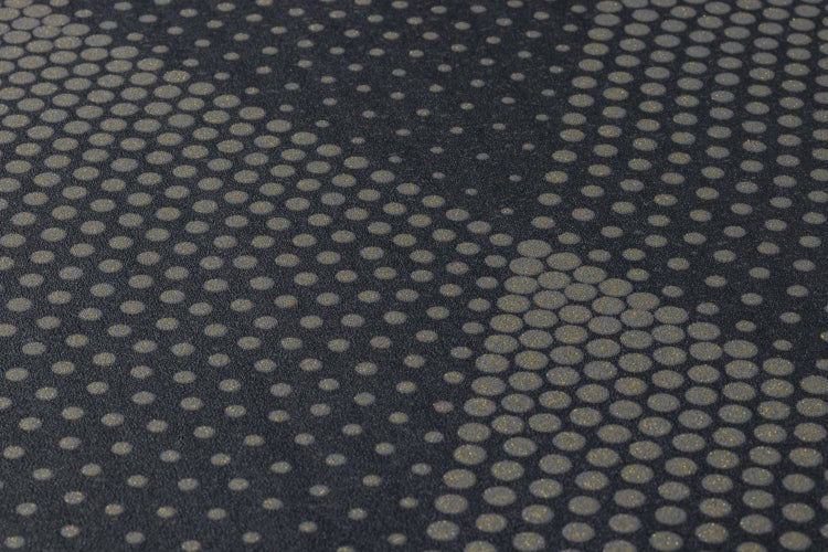 Tapete mit geometrischem Punktmuster