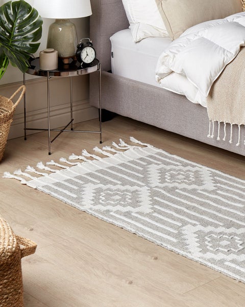 Outdoorteppich TABIAT Grau 80 x 150 cm