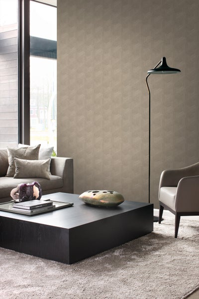 Origin Wallcoverings Tapete 3D-Muster Beige - 50 x 900 cm - 347994