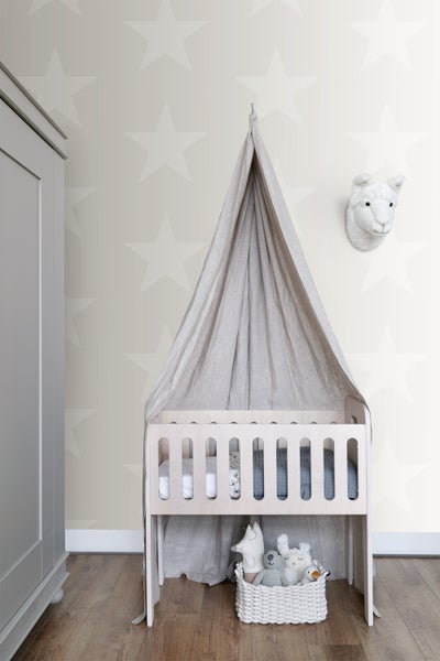 Origin Wallcoverings Tapete Sterne Beige - 53 cm x 10.05 m - 346825
