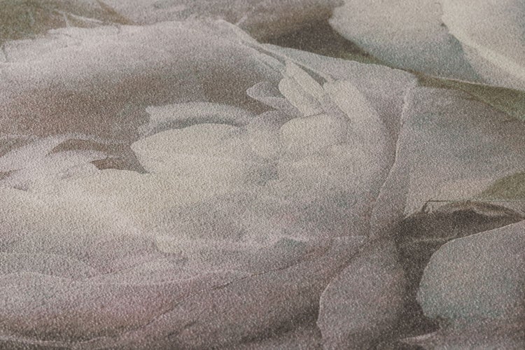 Zwei silberfarbene Solar Laternen im Set mit Blumenmuster und Tragegriff