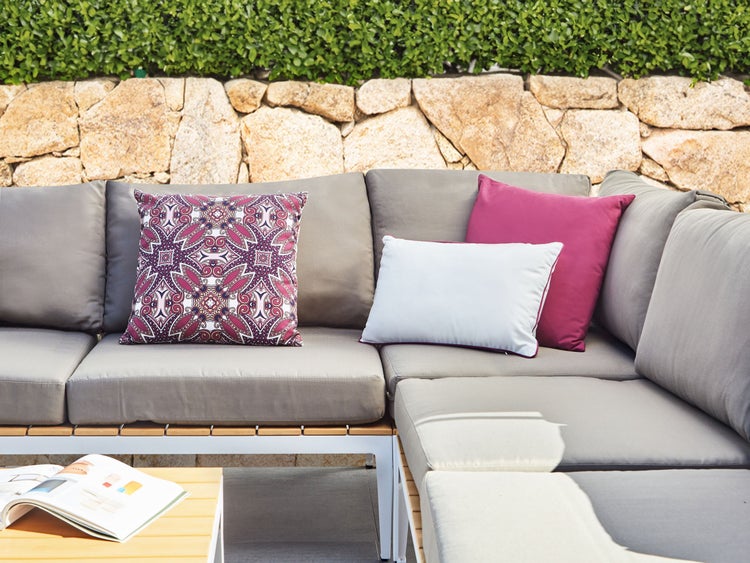 Gartenkissen 3er Set MIRAGE Orientalisches Muster Bunt