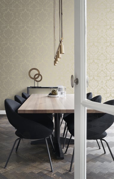 Origin Wallcoverings Tapete Ornamente Beige - 53 cm x 10.05 m - 346238