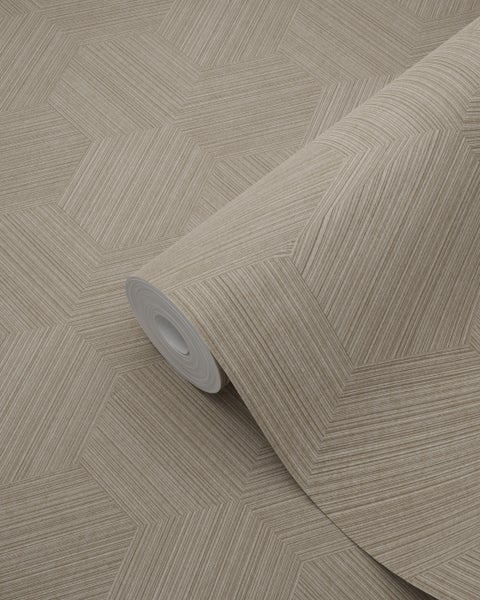 Origin Wallcoverings Tapete 3D-Muster Beige - 50 x 900 cm - 347994