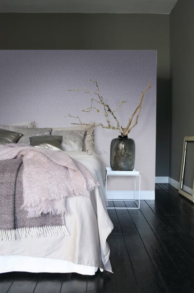 Origin Wallcoverings Tapete Ornamente Lila und Grau - 53 cm x 10.05 m - 346534