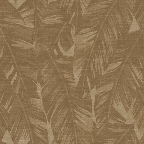 Origin Wallcoverings Tapete Bananenblätter Beigebraun - 50 x 900 cm - 348055