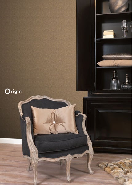 Origin Wallcoverings Tapete Ornamente Bronze - 53 cm x 10.05 m - 346533