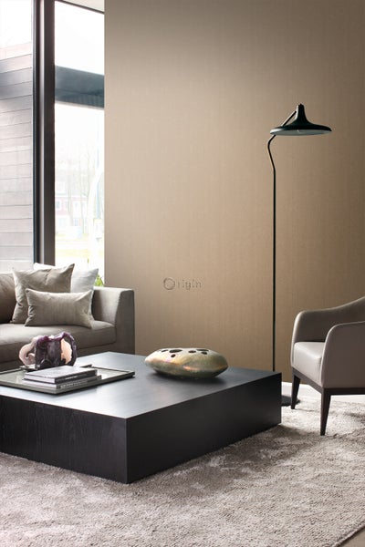 Origin Wallcoverings Tapete Ornamente Hellbraun - 53 cm x 10.05 m - 345414