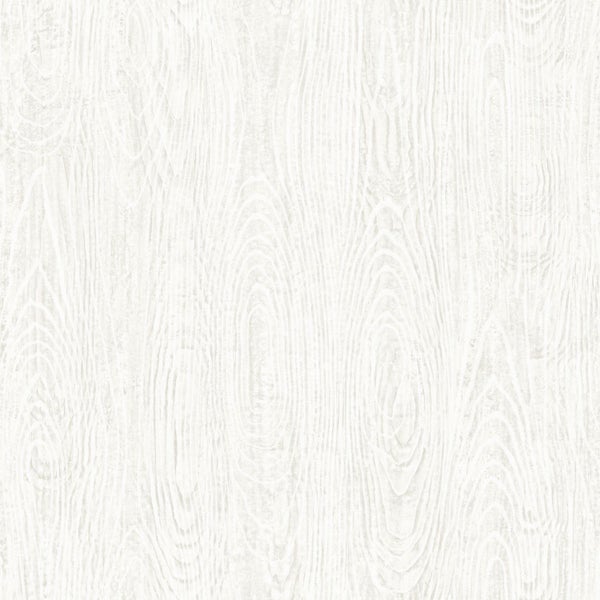 Origin Wallcoverings Tapete Holz-optik Crême-Weiß - 53 cm x 10.05 m - 347553