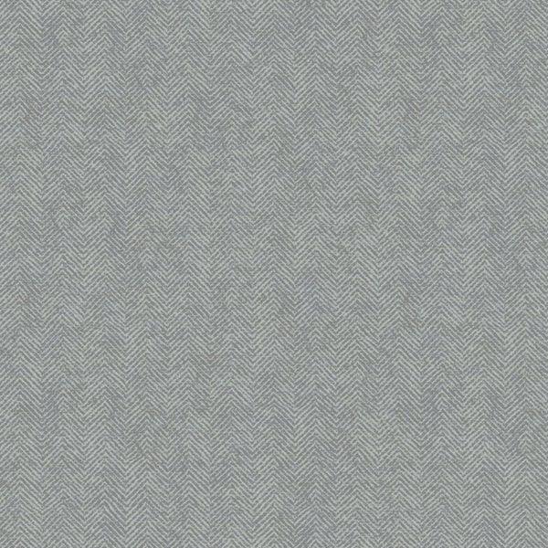 Origin Wallcoverings Tapete Fischgrätmuster Blaugrau - 53 cm x 10.05 m - 347667