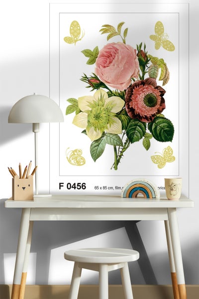 Poster mit Blumenmotiv, 65 x 85 cm