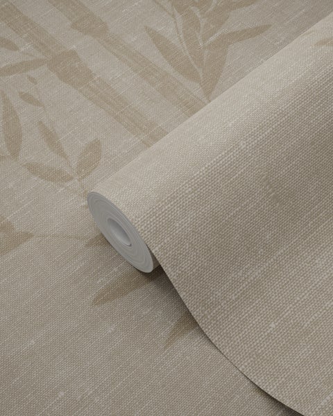 Origin Wallcoverings Tapete Bambusmuster Beige - 50 x 900 cm - 347926