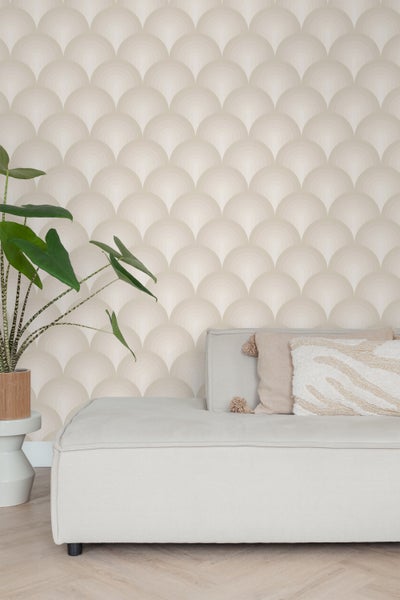 ESTAhome Tapete 3D Muster Grau - 50 x 900 cm - 131118