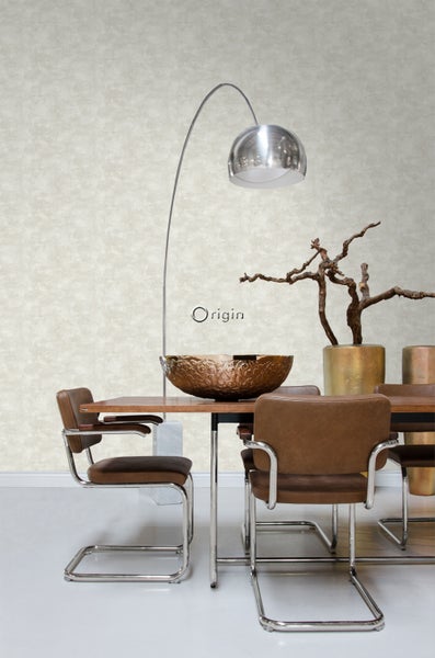 Origin Wallcoverings Tapete Betonoptik Hellbeige - 53 cm x 10.05 m - 347603
