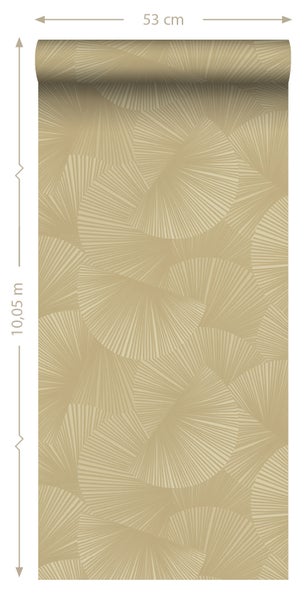 Sanders und Sanders Tapete 3D-Muster Sandbeige - 53 cm x 10.05 m - 935352