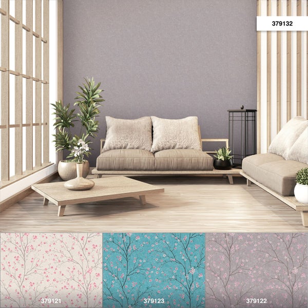 Tapete mit Putzstruktur