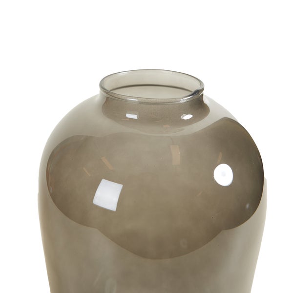 1x WL Vase Magret rauch D19H40