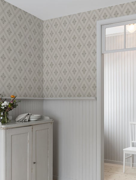 Duro Tapete Fliesenmuster Beige - 53 cm x 10.05 m - 661183