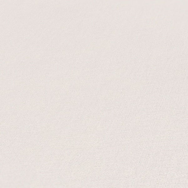 Handwerker auf einer Leiter bei Elektroinstallationen in einem Rohbau.