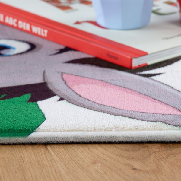 Kurzflor Teppich Tibo Multi Modern 160 x 230 cm