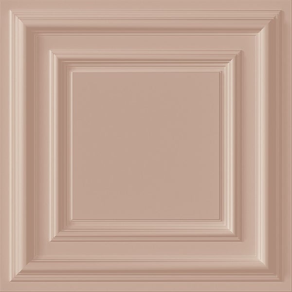 Origin Wallcoverings Tapete Holzwandverkleidung Altrosa - 53 cm x 10.05 m - 347829