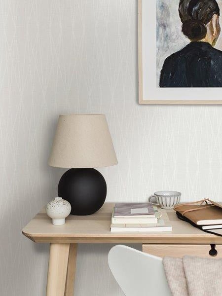 Borastapeter Tapete grafisches Motiv Grau - 53 cm x 11.2 m - 660158