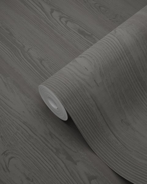 Origin Wallcoverings Tapete Holzoptik Grau - 53 cm x 10.05 m - 347525