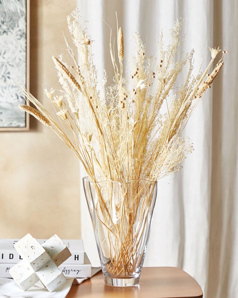 Trockenblumenstrauß BRUNETE 65 cm Naturfarben