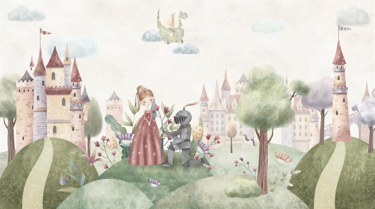 Kindertapete Märchen 350 x 250 cm