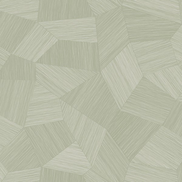 Origin Wallcoverings Tapete 3D-Muster Hell Graugrün - 53 cm x 10.05 m - 347984