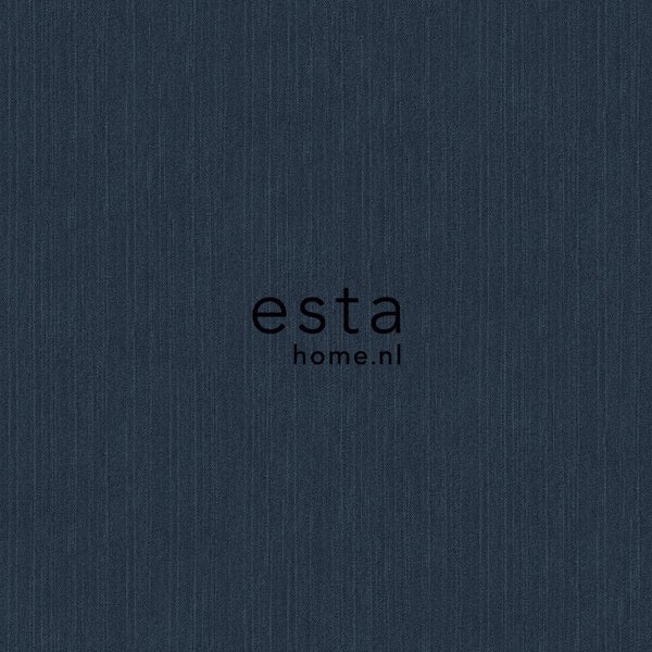 ESTAhome Tapete Jeans-Optik Dunkelblau - 53 cm x 10.05 m - 148707