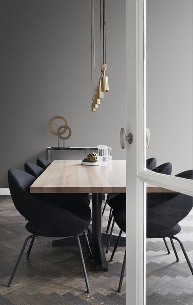 Origin Wallcoverings Tapete 3D Grasmuster Leinen-Optik Dunkelbraun - 53 cm x 10.05 m - 347360