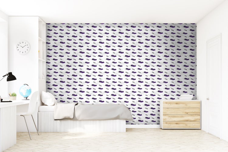 Hängende Zeder im Garten.