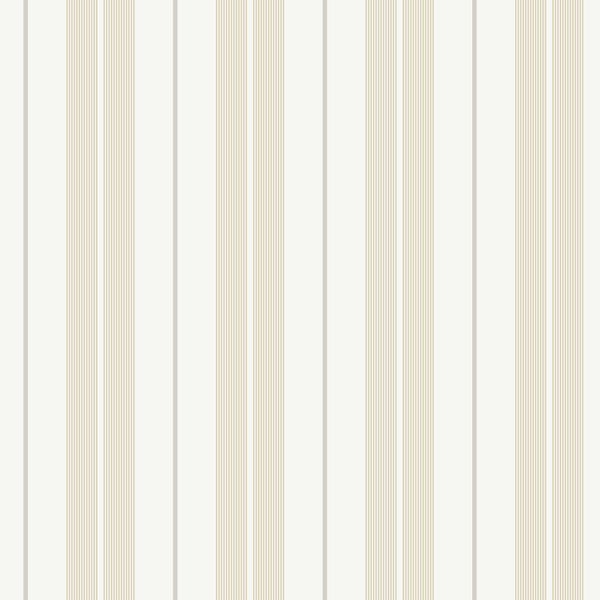 Sanders und Sanders Tapete Streifen Gelb und Beige - 53 cm x 10.05 m - 640693