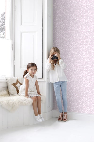 Origin Wallcoverings Tapete Panter Rosa - 53 cm x 10.05 m - 346813