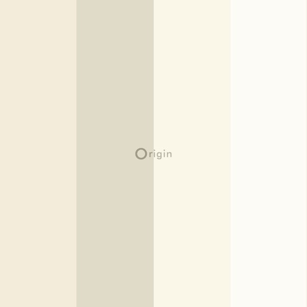 Origin Wallcoverings Tapete Streifen Beige und Gold - 53 cm x 10.05 m - 346514