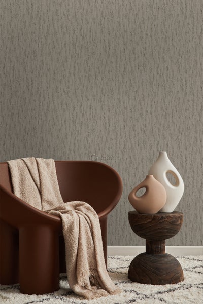 Origin Wallcoverings Tapete Stein-Optik Braun - 53 cm x 10.05 m - 347589